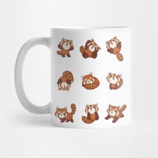 Many Red pandas Mug